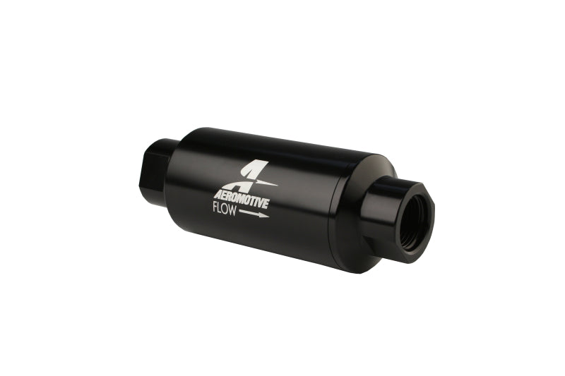 Aeromotive In-Line Filter - AN-10 - Black - 10 Micron - Blais Performance Parts