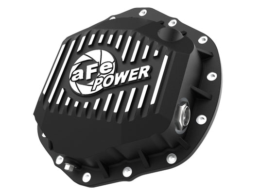 aFe Street Series Rear Differential Cover Black w/ Machined Fins 19-20 Ram 2500/3500 - Blais Performance Parts