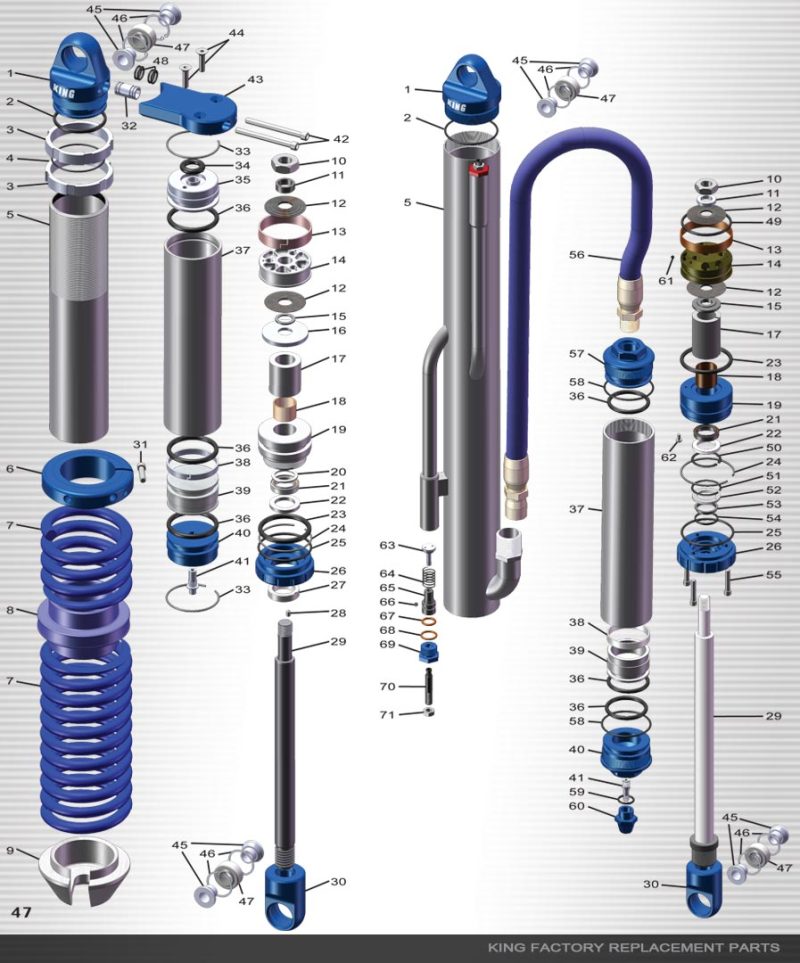 King Shocks 2.0 Compact Bump Stop 2in - Blais Performance Parts