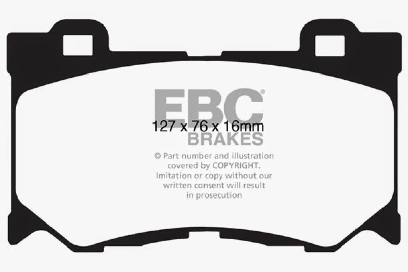 EBC 08-15 Infiniti G37 3.7 Bluestuff Front Brake Pads - Blais Performance Parts