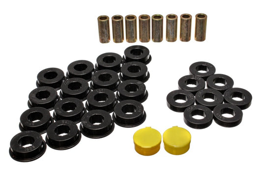 Energy Suspension 79-85 Mazda RX7 Black Rear Control Arm Bushing Set - Blais Performance Parts