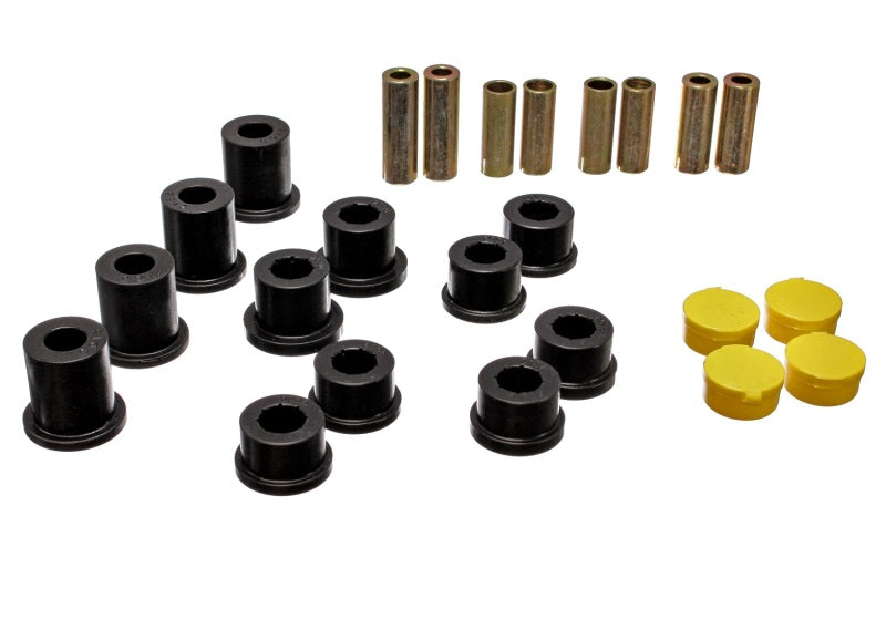 Energy Suspension 90-97 Mazda Miata Black Front Control Arm Bushing Set - Blais Performance Parts