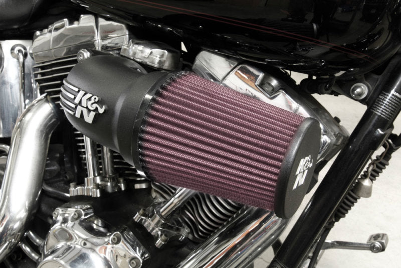 K&N 01-17 Harley Davidson Softail / Dyna FI Performance Air Intake System - Blais Performance Parts