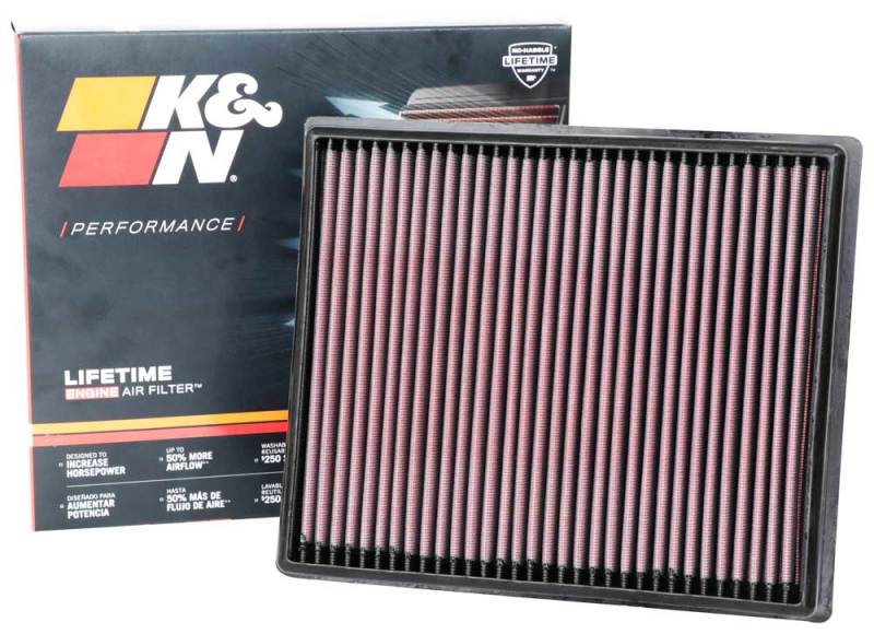 K&N 20-21 Nissan Frontier 3.8L V6 Replacement Air Filter - Blais Performance Parts