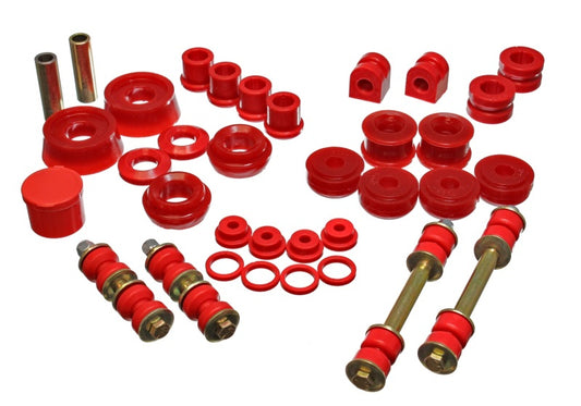 Energy Suspension 03-05 Dodge SRT-4 FWD Red Hyper-flex Master Bushing Set - Blais Performance Parts