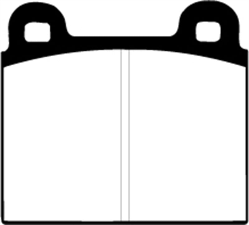 EBC 70-75 Alfa Romeo Montreal 2.6 Redstuff Front Brake Pads - Blais Performance Parts