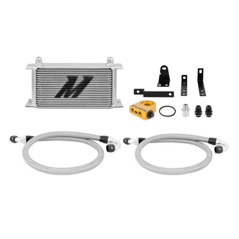 Mishimoto 00-09 Honda S2000 Thermostatic Oil Cooler Kit - Silver - Blais Performance Parts