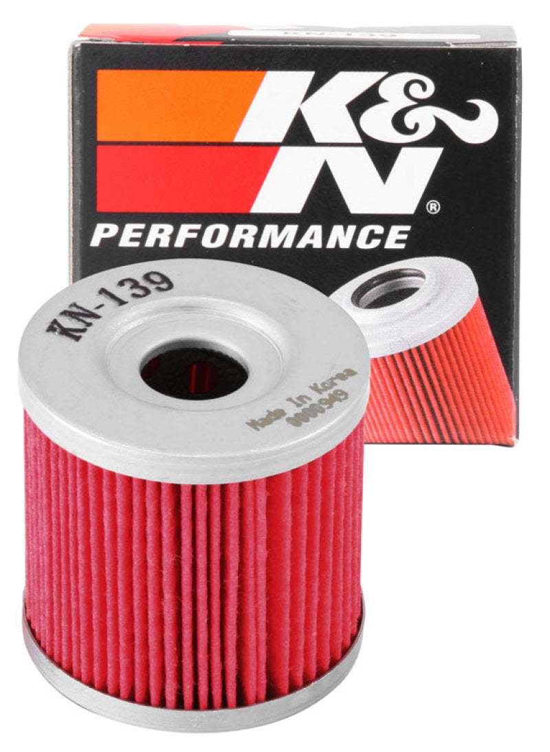 K&N Suzuki / Kawasaki / Arctic 1.75in OD x 1.719in H Oil Filter - Blais Performance Parts