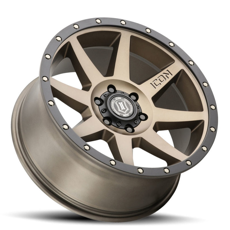 ICON Rebound 20x9 6x5.5 0mm Offset 5in BS Bronze Wheel - Blais Performance Parts