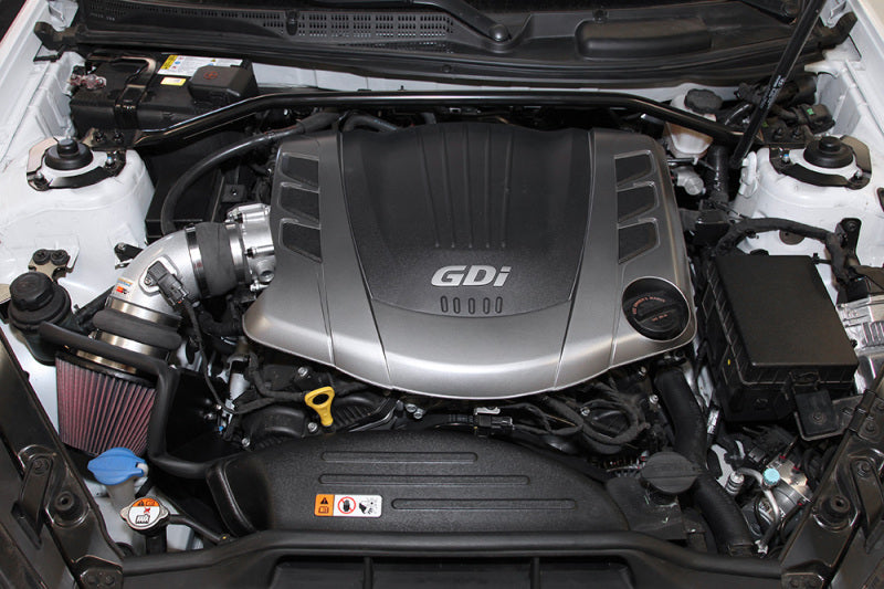 K&N 2013 Hyundai Genesis Coupe 3.8L V6 Typhoon Performance Intake Performance kit - Blais Performance Parts