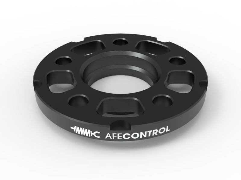 aFe CONTROL Billet Aluminum Wheel Spacers 5x112 CB66.6 15mm - Toyota GR Supra/BMW G-Series - Blais Performance Parts