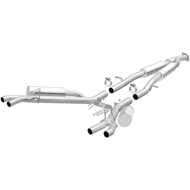 MagnaFlow Cat-Back Competition Exhaust 18-19 Kia Stinger L4-2.0LGAS Quad 2.5in Stainless Tips - Blais Performance Parts