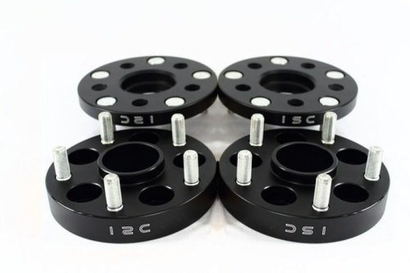 ISC Suspension 5x114.3 Hub Centric Wheel Spacers 20mm Black (Pair) - Blais Performance Parts