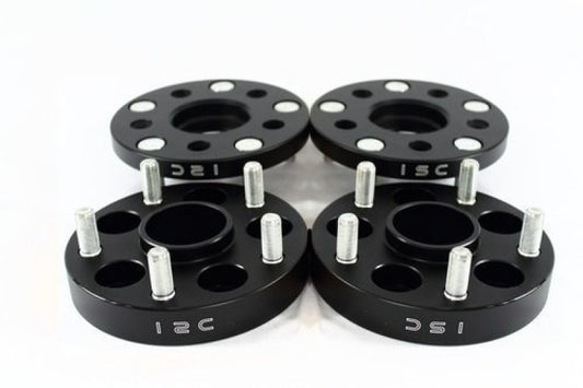 ISC Suspension 5x114.3 Hub Centric Wheel Spacers 20mm Black (Pair) - Blais Performance Parts