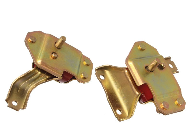 Energy Suspension Mustang 4.6L Motor Mounts - Red - Blais Performance Parts