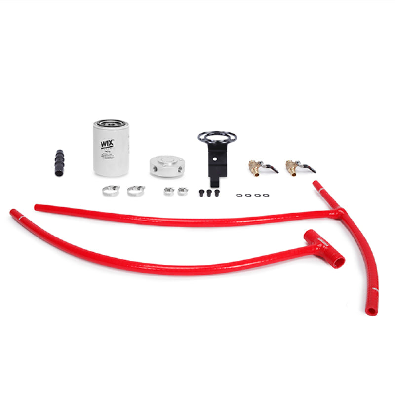 Mishimoto 03-07 Ford 6.0L Powerstroke Coolant Filtration Kit - Red - Blais Performance Parts