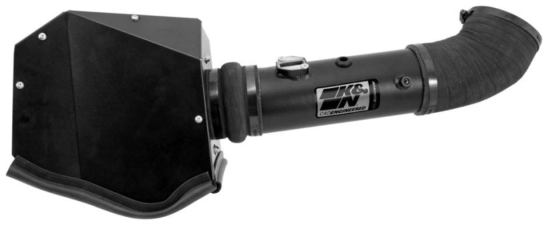 K&N 11-13 Ford F250/F350/F450/F550 Super Duty 6.7L V8 DSL Black Performance Intake Kit - Blais Performance Parts