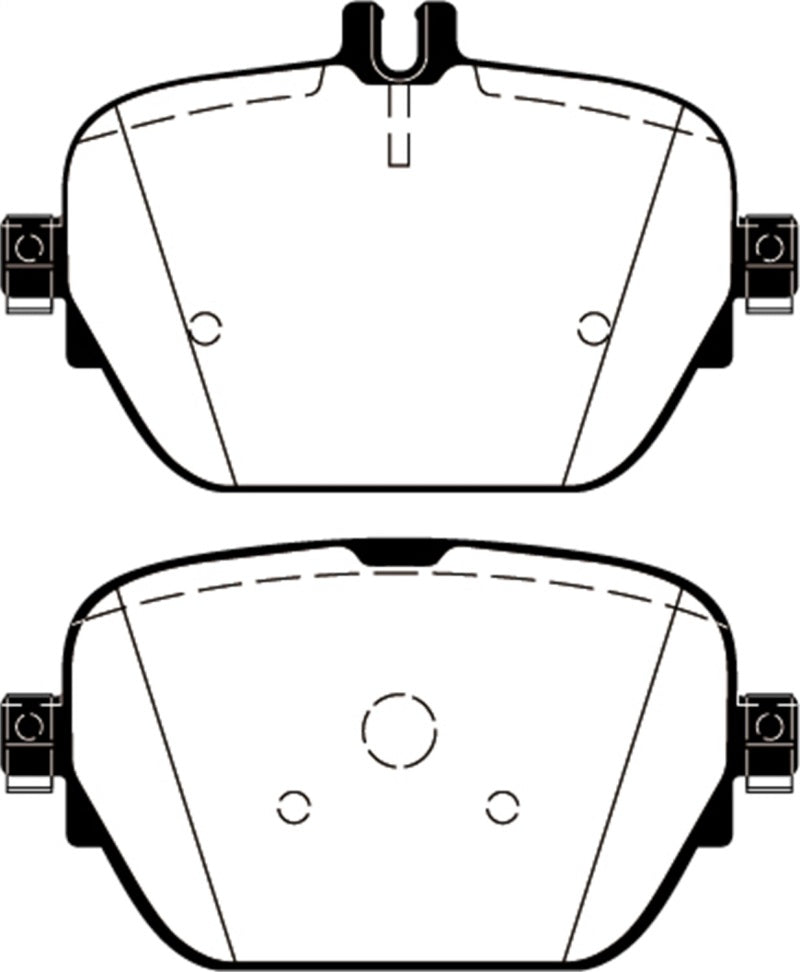 EBC 2019+ Mercedes-Benz CLS53 AMG (C257) 3.0L Turbo Yellowstuff Rear Brake Pads - Blais Performance Parts