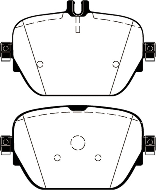 EBC 2019+ Mercedes-Benz CLS53 AMG (C257) 3.0L Turbo Redstuff Rear Brake Pads - Blais Performance Parts