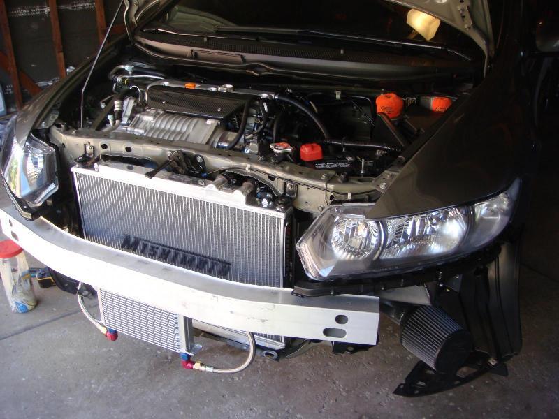 Mishimoto 06+ Honda Civic SI Manual Aluminum Radiator - Blais Performance Parts