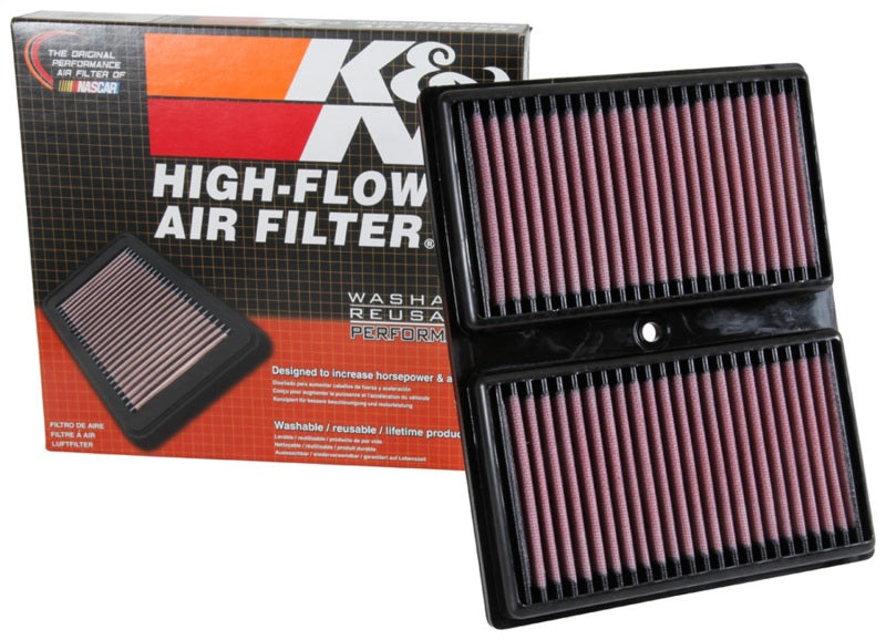 K&N 15-17 Audi A1 L3-1.0L F/l - Replacement Drop In Air Filter - Blais Performance Parts