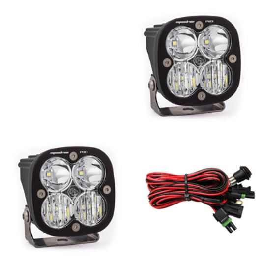 Baja Designs Squadron Pro Series Driving Combo Pattern Pair LED Light Pods - Blais Performance Parts