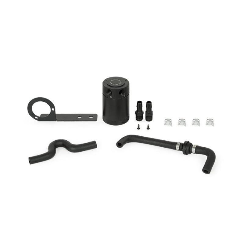 Mishimoto 2017+ Honda Civic Type R Baffled Oil Catch Can Kit - Black - Blais Performance Parts