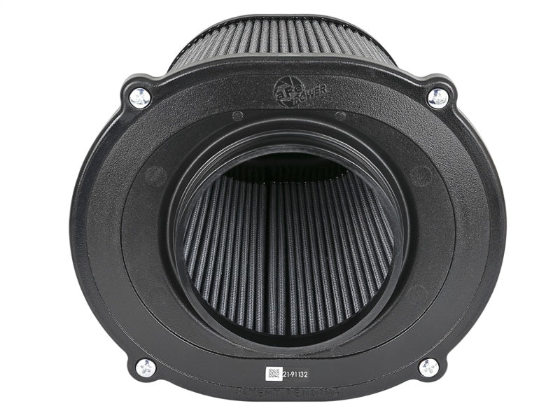 aFe Quantum Pro DRY S Air Filter Inverted Top - 5in Flange x 8in Height - Dry PDS - Blais Performance Parts