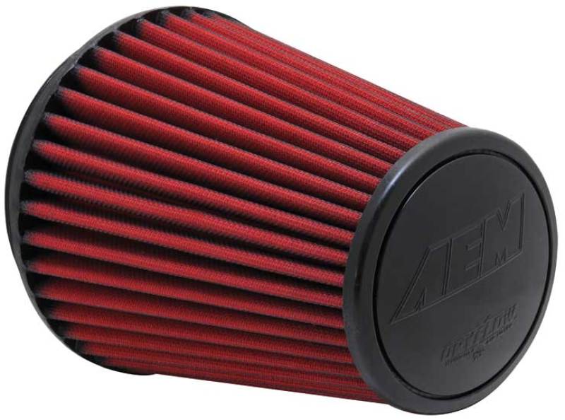 AEM 6 inch DRY Flow Short Neck 9 inch Element Filter Replacement - Blais Performance Parts