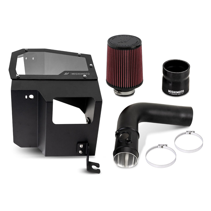 Mishimoto 2022+ Subaru WRX Performance Air Intake - Oiled Filter - Micro-Wrinkle Black - Blais Performance Parts