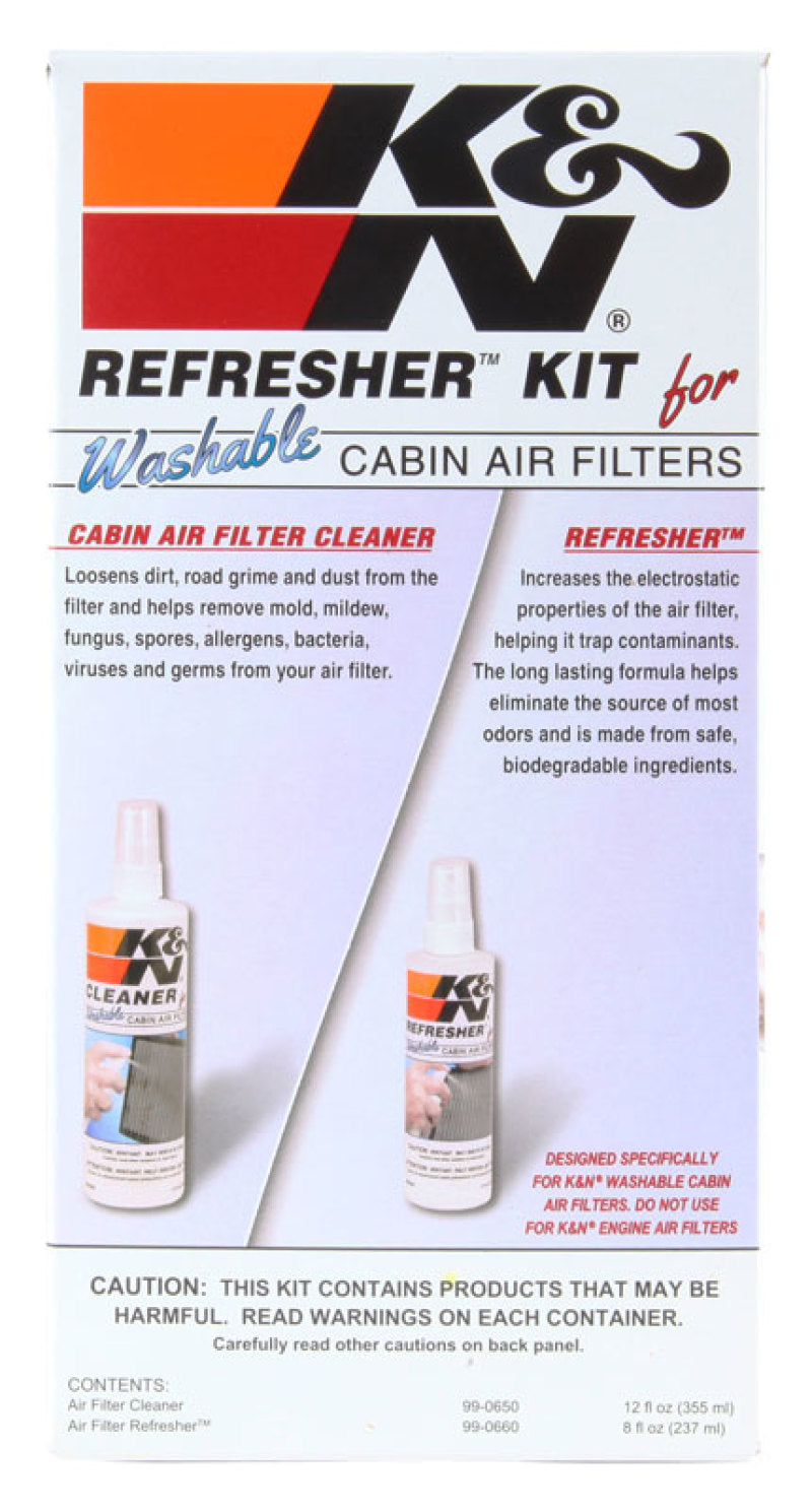 K&N Cabin Filter Cleaning Kit - Blais Performance Parts