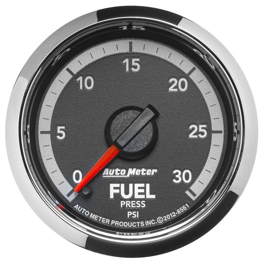 Autometer Factory Match 52.4mm Full Sweep Electronic 0-30 PSI Fuel Pressure Gauge Dodge 4th Gen - Blais Performance Parts