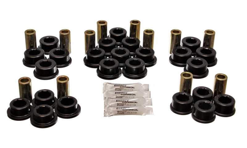 Energy Suspension 87-92 Toyota Supra Black Rear Control Arm Bushing Set - Blais Performance Parts