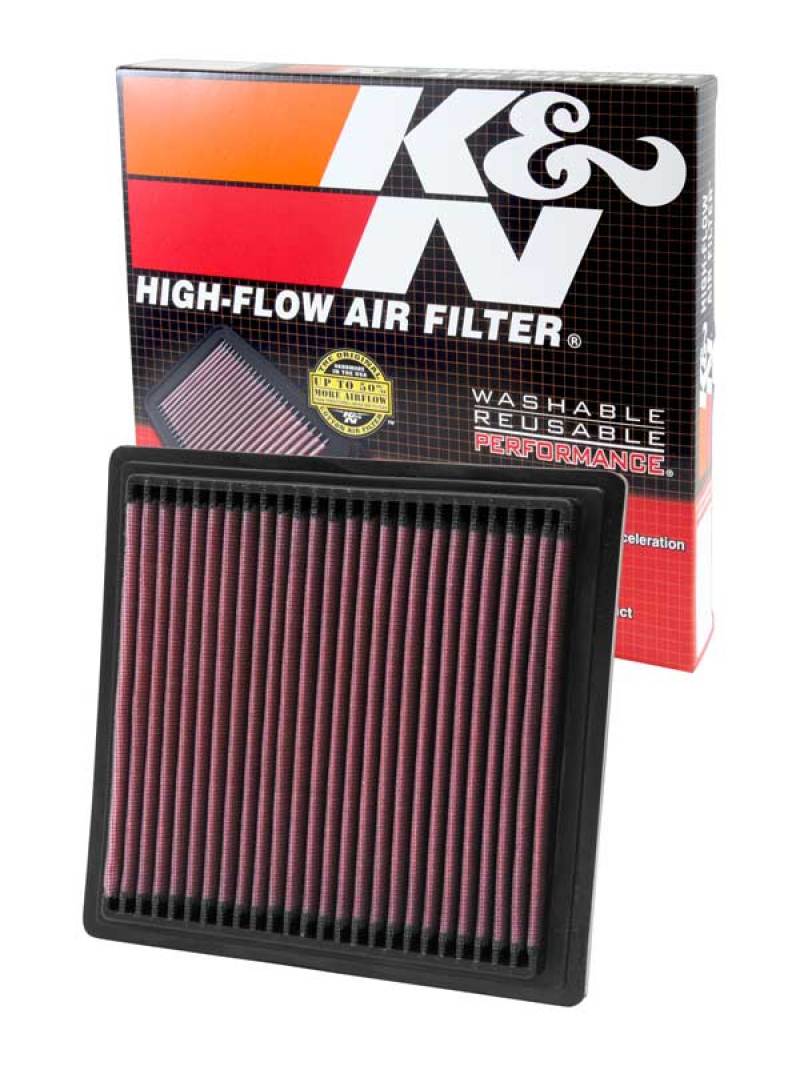 K&N 95-01 Honda Civic 1.5L/1.6L / 95-02 Honda CR-V 2.0L Drop In Air Filter - Blais Performance Parts