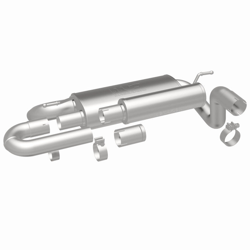 MagnaFlow 18-23 Jeep Wrangler JL 2.0L/3.6L Overland Series Axle-Back Exhaust - Blais Performance Parts