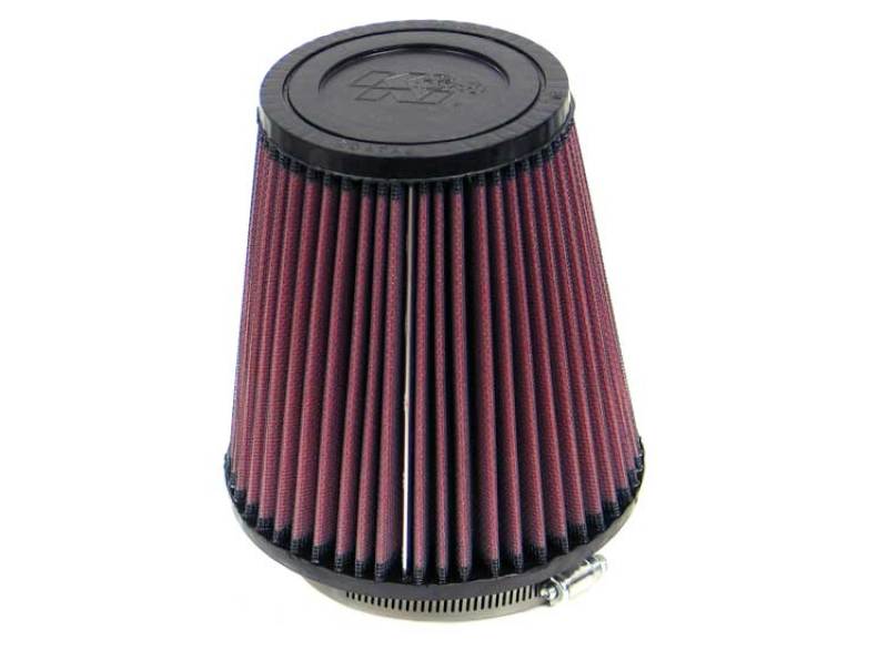 K&N Round Tapered Universal Air Filter 3.5in Flange ID / 5.75in Base OD / 3.75in Top OD / 6in H - Blais Performance Parts