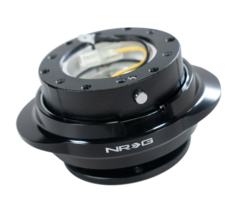 NRG Quick Release Gen 2.2 - Black Body / Shiny Black Oval Ring - Blais Performance Parts