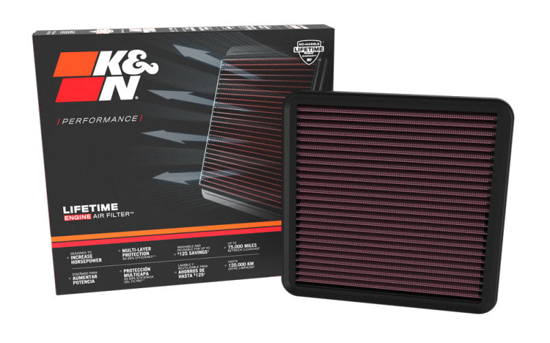 K&N 22-23 Hyundai Elantra N 2.0L L4 Replacement Air Filter - Blais Performance Parts