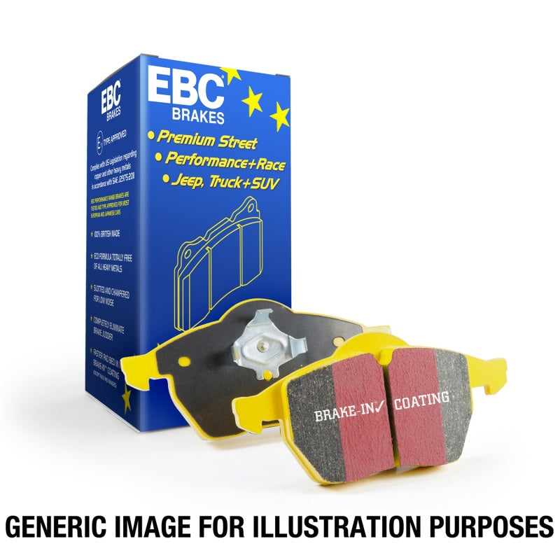 EBC 2015+ Mercedes-Benz C63 AMG (W205) Yellowstuff Rear Brake Pads - Blais Performance Parts