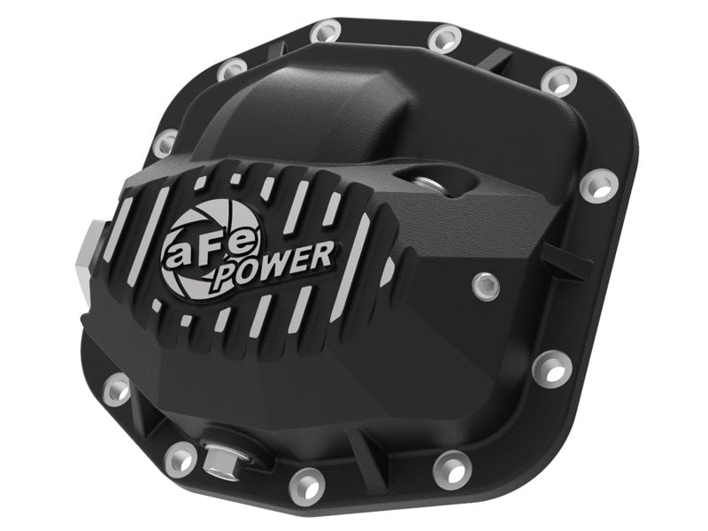 aFe Pro Series Front Differential Cover Black 2018+ Jeep Wrangler (JL) V6 3.6L (Dana M186) - Blais Performance Parts