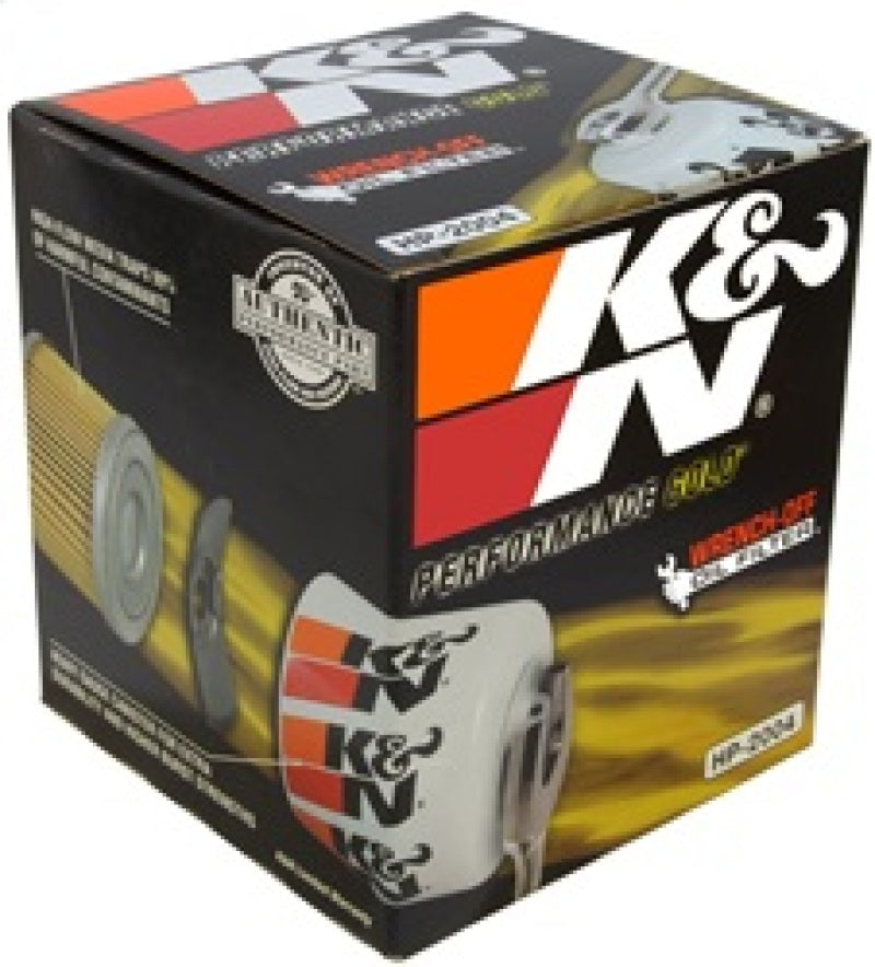 K&N 87-92 Supra Non-Turbo / 99-04 Grand Cherokee 4.0 Performance Gold Oil Filter - Blais Performance Parts