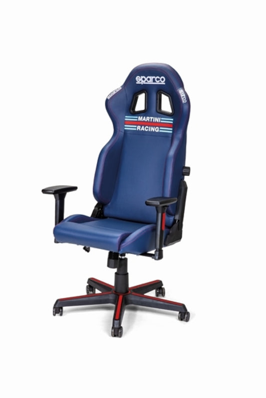 Sparco Office Chair Icon Martini-Racing - Blais Performance Parts