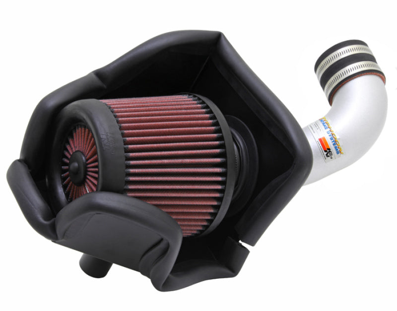 K&N 11 Honda CR-Z 1.5L L4 Silver Typhoon Short Ram Intake - Blais Performance Parts