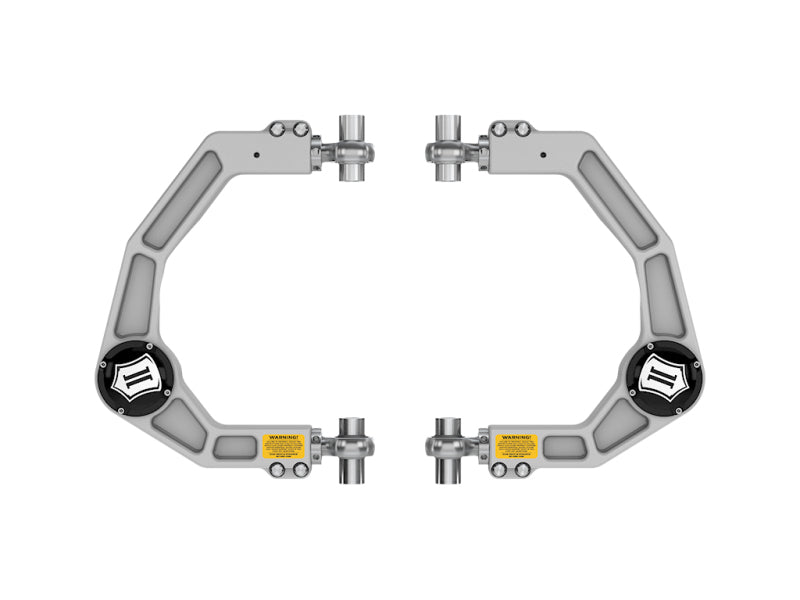 ICON 21-23 Ford F150 Billet Front Upper Control Arms DJ Pro Kit - Blais Performance Parts