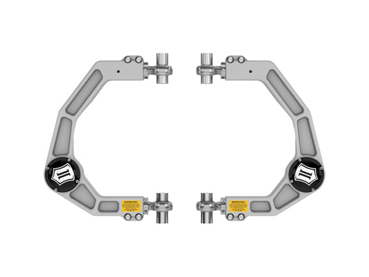 ICON 21-23 Ford F150 Billet Front Upper Control Arms DJ Pro Kit - Blais Performance Parts