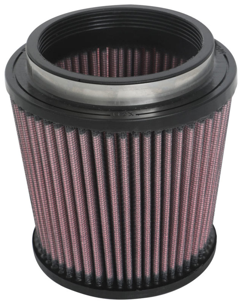 K&N Universal Air Filter 4in Flange / 5-3/8 in Base / 4-1/2in Top / 5in Height - Blais Performance Parts