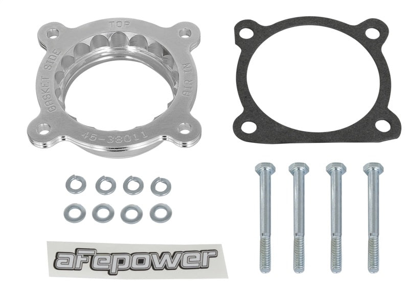aFe Silver Bullet Throttle Body Spacer 10-18 Toyota FJ Cruiser V6 4.0L - Blais Performance Parts