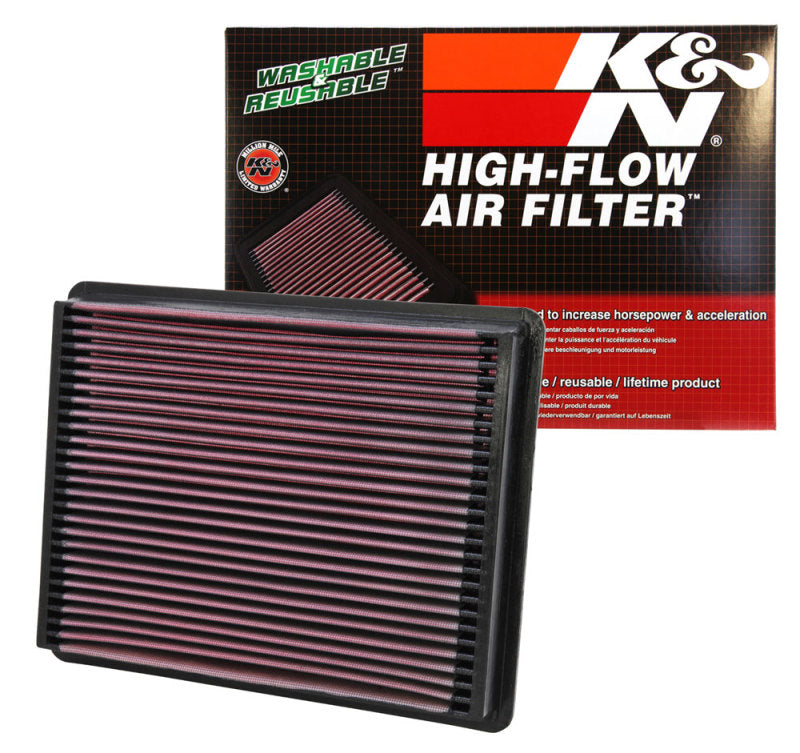 K&N 02-09 Cadillac / 99-09 Chevy/GMC PickUp Drop In Air Filter - Blais Performance Parts