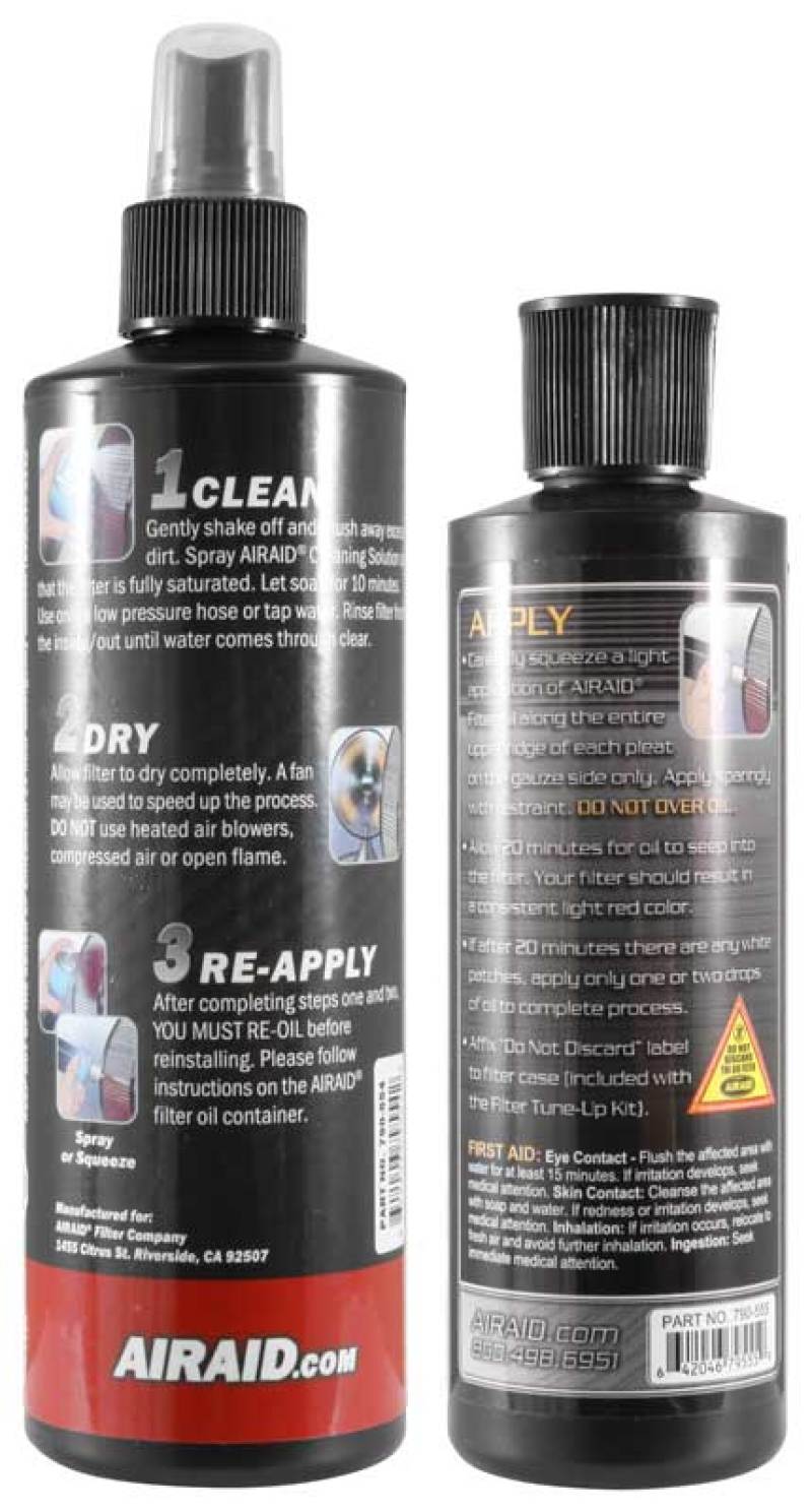 Airaid Renew Kit - 12oz Cleaner / 8oz Squeeze Oil - Blais Performance Parts