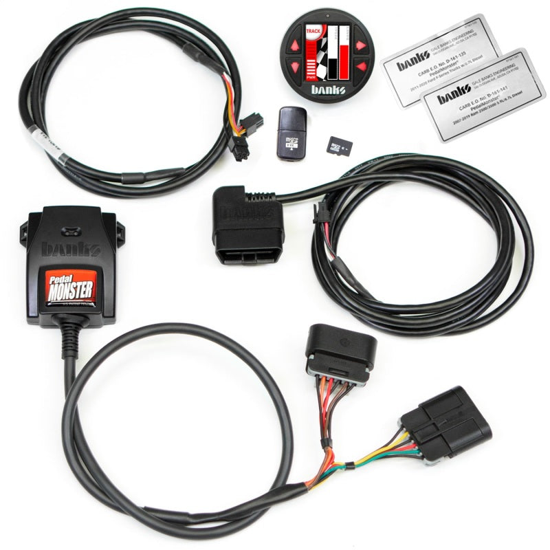 Banks Power Pedal Monster Kit w/iDash 1.8 DataMonster - Molex MX64 - 6 Way - Blais Performance Parts